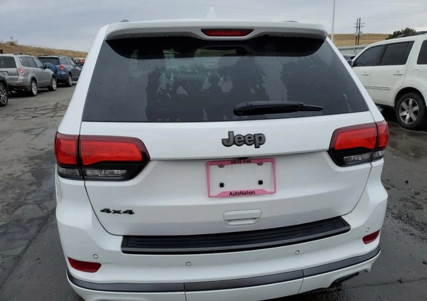 Jeep Grand Cherokee cena 59000 przebieg: 84894, rok produkcji 2018 z Szamotuły małe 67